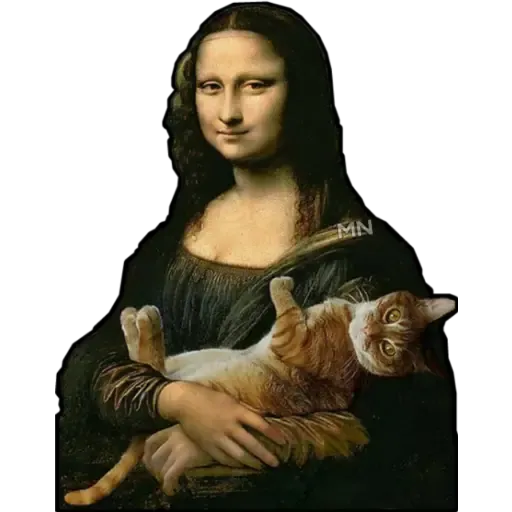 Mona Lisa Stickers for WhatsApp
