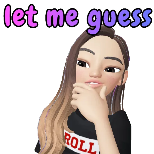 zepeto eng WhatsApp Stickers
