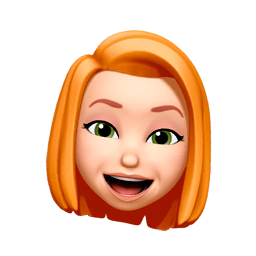 Redhead Girl sticker