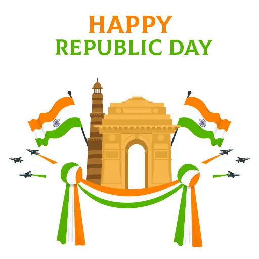 Republic Day India sticker