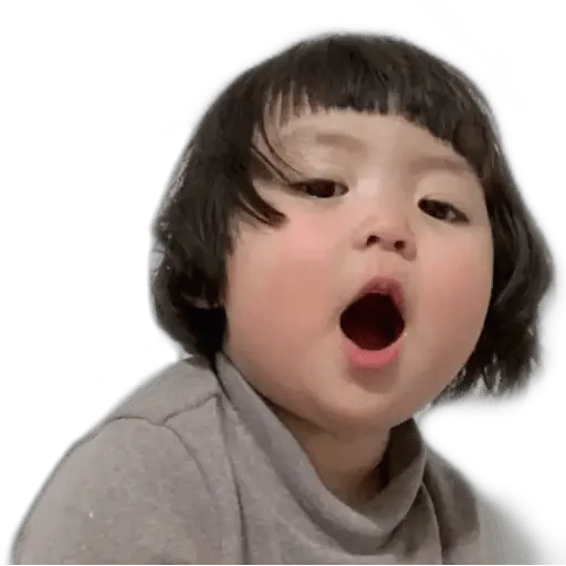 Lohee (niña coreana) 👧🏻 WhatsApp Stickers