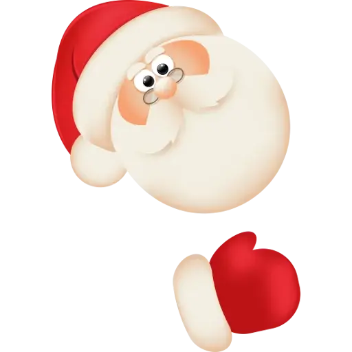 Santa Claus sticker