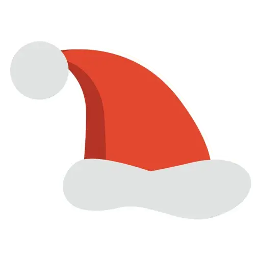 Santa Hat sticker