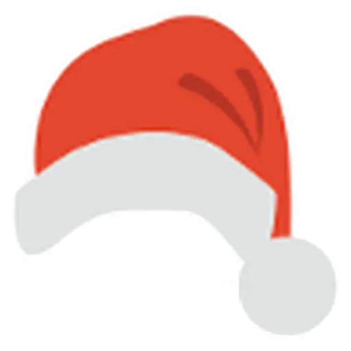 Santa Hat sticker
