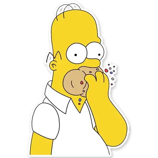 The Simpsons WhatsApp Stickers