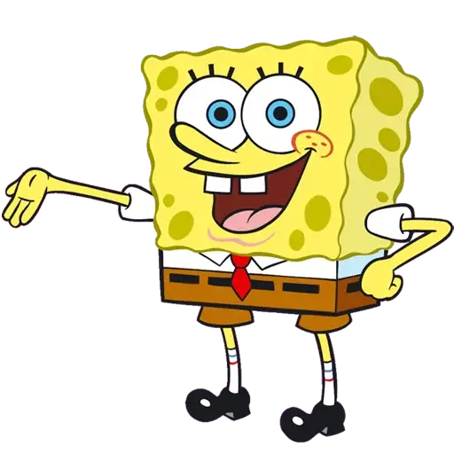 Sponge Bob 1 sticker