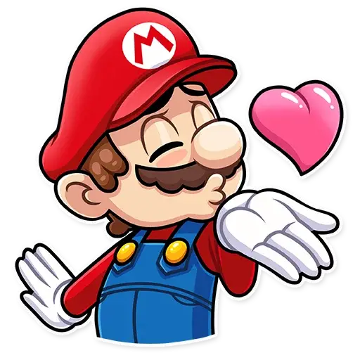 Super Mario WhatsApp Stickers