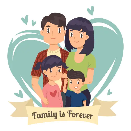 Sweet Family WhatsApp Stickers