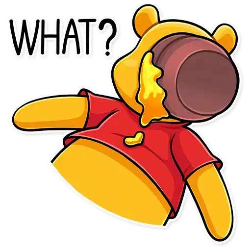 Winnie Pooh - WAStickerApps