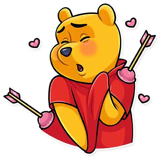 Winnie Pooh WhatsApp Stickers