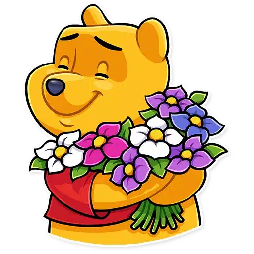 Winnie Pooh WhatsApp Stickers