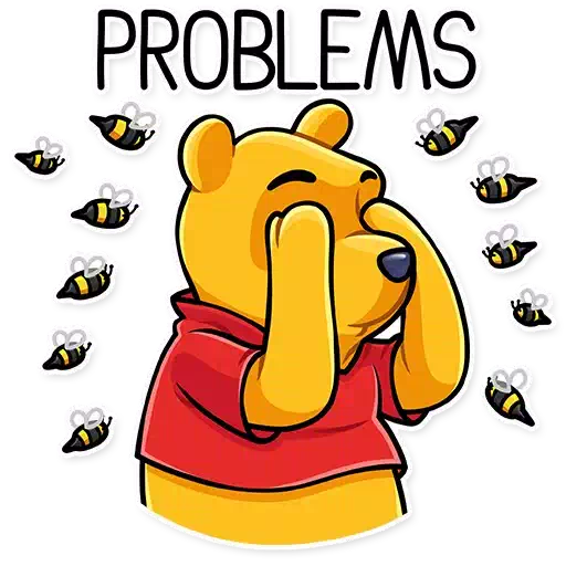Winnie Pooh WhatsApp Stickers