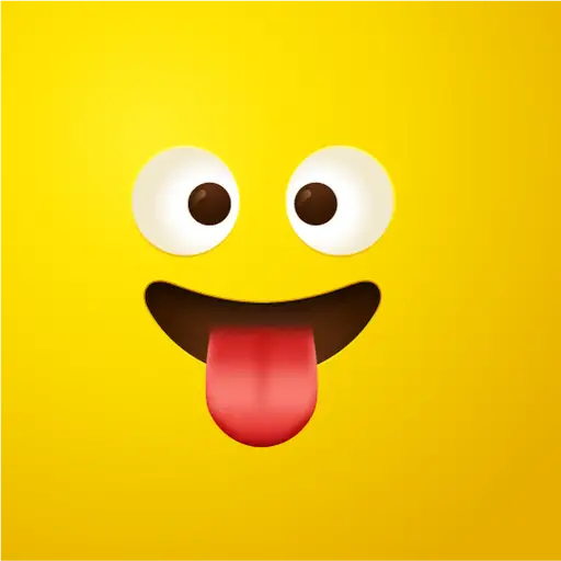 Yellow Square Emojis sticker