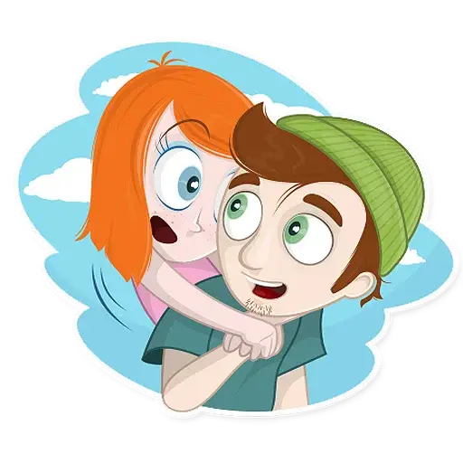 Young Love sticker