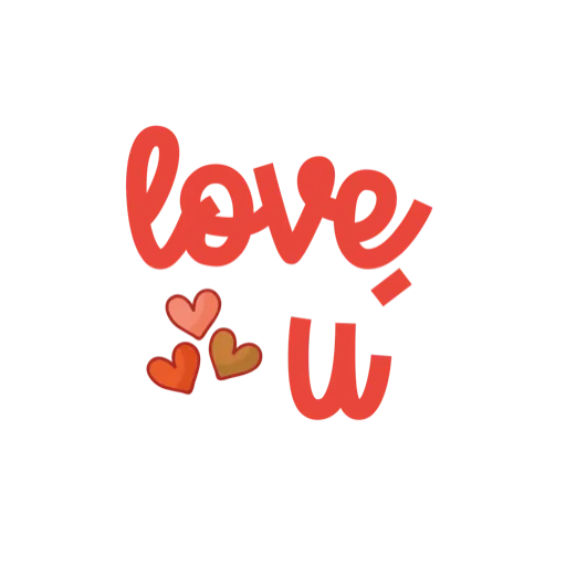 I ❤️ you Stickers for WhatsApp
