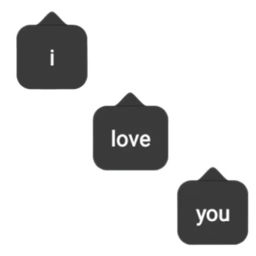 I ❤️ you WhatsApp Stickers