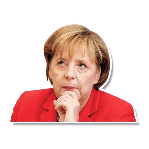 Angela Merkel sticker