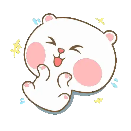 Marshmallow Couple WhatsApp Stickers