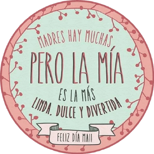 Feliz Dia De Las Madres sticker
