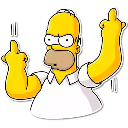 Homer Simpson - WAStickerApps