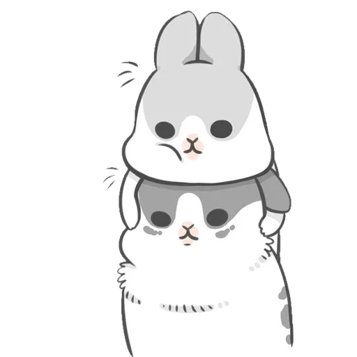 Machiko Rabbit 4 sticker