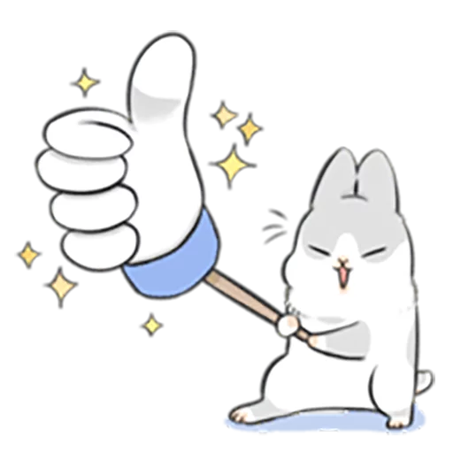 Machiko Rabbit 7 sticker