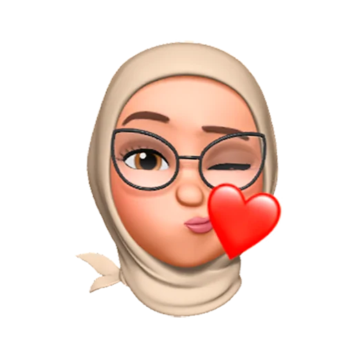 Hijab Memojis sticker