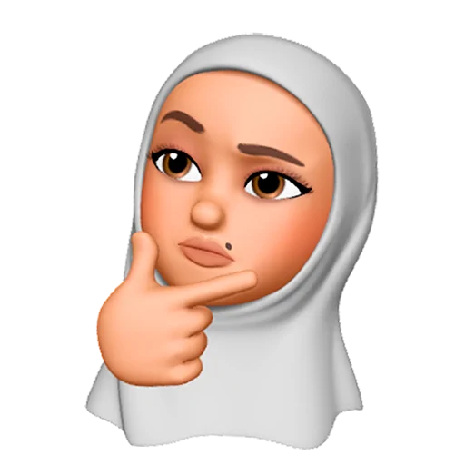Hijab Memojis sticker