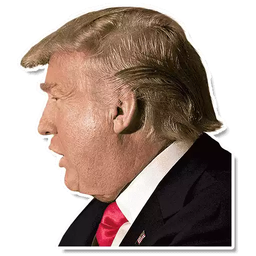 Trump sticker