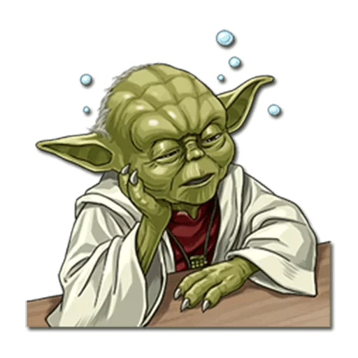 Yoda 1 sticker
